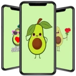 Logo of Cute Avocado Wallpapers android Application 